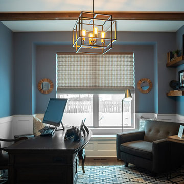 Elmhurst Vignette Modern Roman Shades