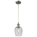 Innovations Lighting - 1-Light Salina 5" Mini Pendant, Brushed Satin Nickel, Glass: Clear Spiral Fluted - A truly dynamic fixture, the Ballston fits seamlessly amidst most decor styles. Its sleek design and vast offering of finishes and shade options makes the Ballston an easy choice for all homes.