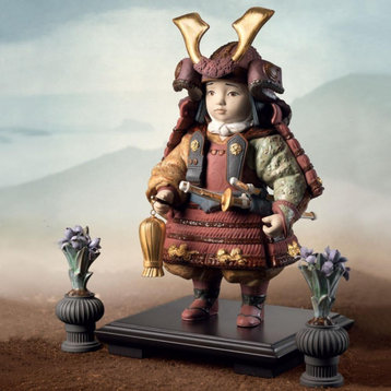 Lladro Warrior Boy Waka Musha Figurine 01013045