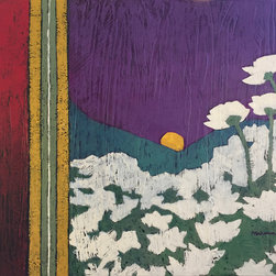 Plentiful Vista with Daisies - Paintings