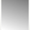 48"x63" Custom Framed Mirror, Smooth White