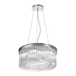Dainolite 5LT Crystal Fixture - Chandeliers