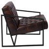 Flash Furniture Hercules Madison Leather Tufted Accent Chair