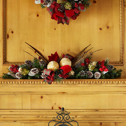 Highland Fling Christmas Swag - Wreaths And Garlands