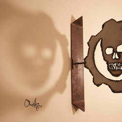Ani Harper: Plasma Cut Skull - Gears Of War - Home Decor