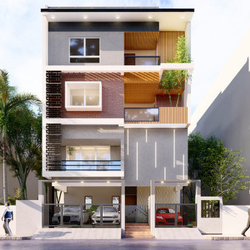 Modern house in Chennai