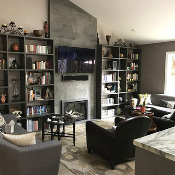 Kitchen and Fireplace Remodel