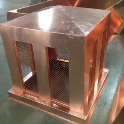 Copper Chimney Caps, Shrouds and Pots - Products