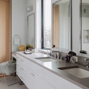 75 Beautiful Bathroom With Gray Countertops Pictures Ideas Houzz