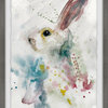 "Painted Bunny" Framed Painting Print, 20"x30"