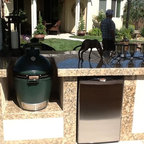 Outdoor Kitchen and pergola Project in South Florida - Traditional ...