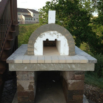 The Doyle Family Wood Fired Brick Pizza Oven in Pennsylvania