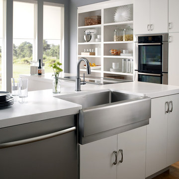 Houzer Epicture Farmhouse Single Bowl Sink