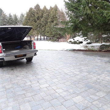 Heated driveway and steps