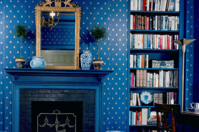 Inspiration for a timeless home office remodel in New York