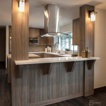 Contemporary Kitchen Bar