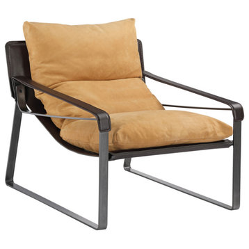 Connor Club Chair, Tan