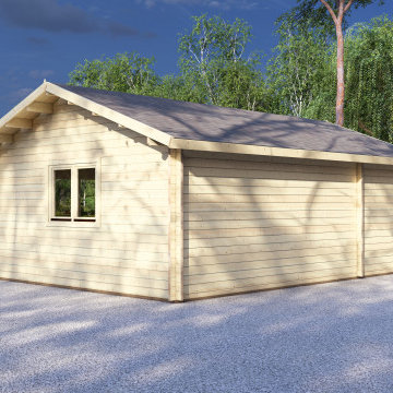 1 Bedroom Log Cabins