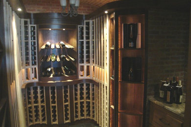Elegant wine cellar photo in Denver
