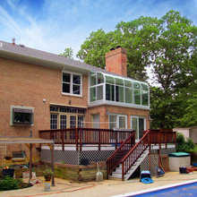Curved Glass Balcony