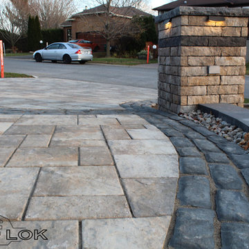 Landscape Driveway and Front Entry