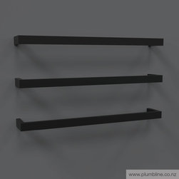 Cube Hybrid Heated Towel Rail 85cm 3 Pack - Heated Towel Rails