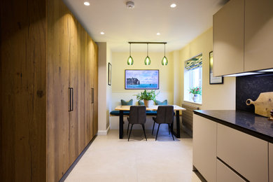 Inspiration for a contemporary kitchen in Other.