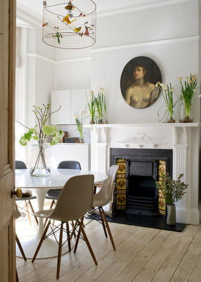 Eclectic Dining Room by Katharine Peachey
