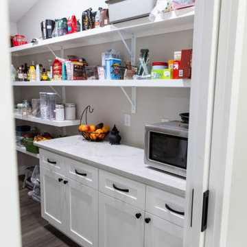 Organized Walk-In Pantry with Ample Storage