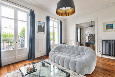 Exemple d'un salon moderne.