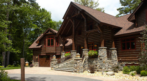 Rustic Lake House Exterior Lighting Rustic Lake House Exterior Lighting