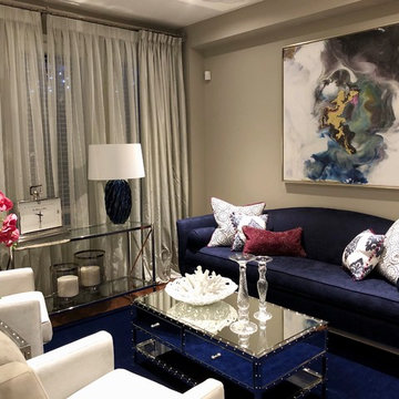 Stylish colorful Living room