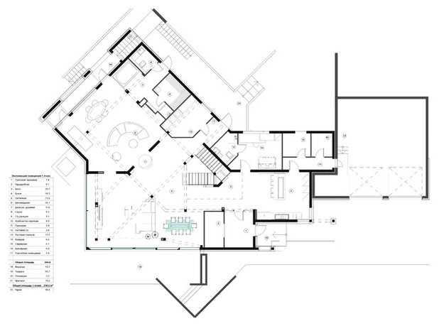 Современный План этажа by de.studio
