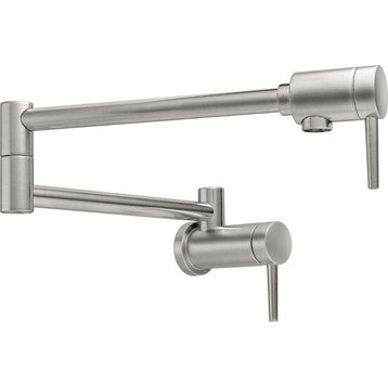 Delta 1165LF 24" Wall-Mounted Pot Filler - Brilliance Stainless