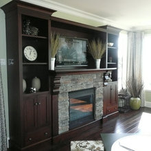 built ins and fireplaces