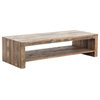 Angora Rustic Modern Reclaimed Wood Coffee Table 60"