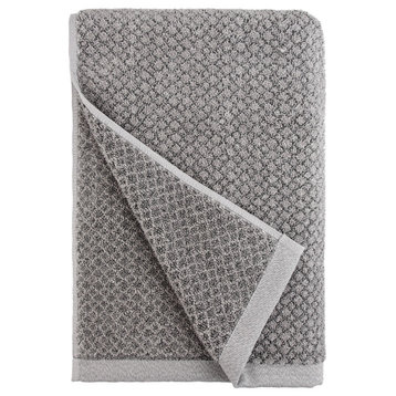 Chip Dye Bath Towel, 30"x56", Granite