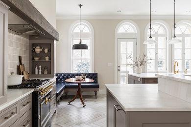 Transitional kitchen photo in Minneapolis