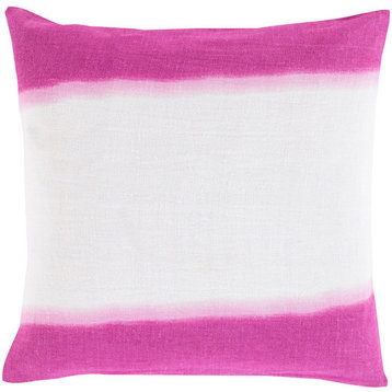 Divenely Dyed Pillow with Polyester Insert, 18"x18"x4"