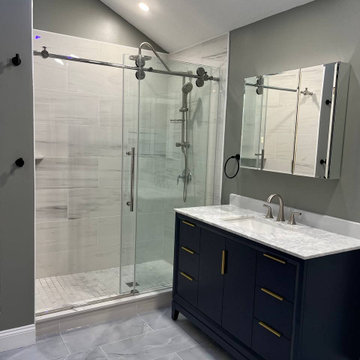 Comprehensive Master Bathroom Renovation by Sun Shore Construction