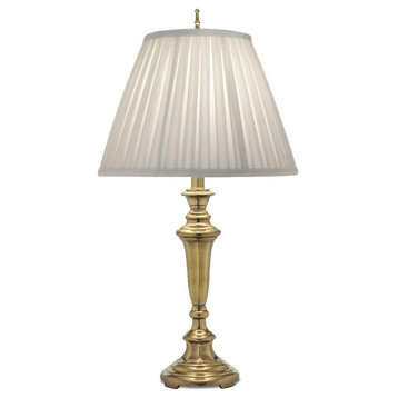 Stiffel Burnished Brass Table Lamp