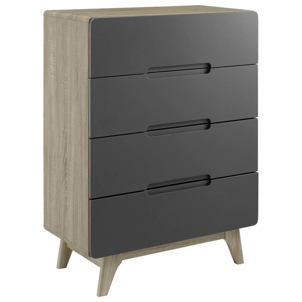 Gabriel Chest, Natural Gray, 4 Drawer