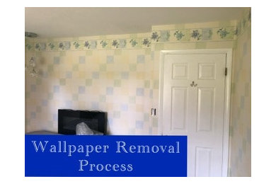 Authentic Painting Wallpaper Removal Process