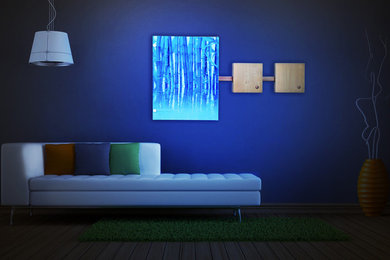 Wall Decor with LED Lights
