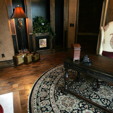 Hand Scraped Character Hickory Show Home