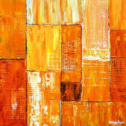 Kinetic Orange No 2 - Paintings