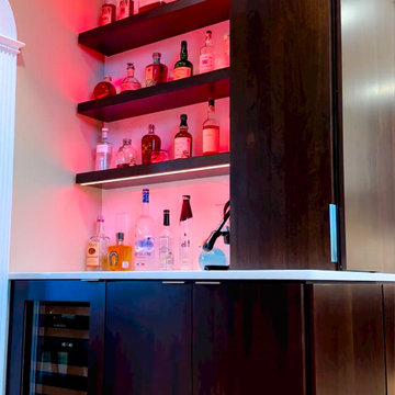 Sleek Stone and Rich Wood