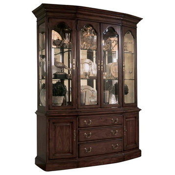 American Drew Cherry Grove China Cabinet, Antique Cherry