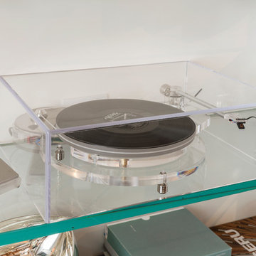 Record Player with one touch access