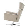 Beige Modern Wingback Swivel Chair, Eichholtz Eduardo